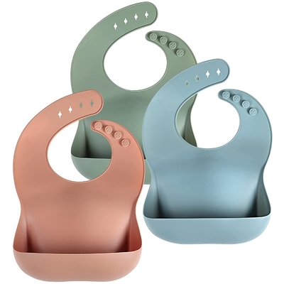 บรรจุภัณฑ์ที่ทนต่อแบคทีเรียซิลิโคนให้อาหารเด็กแบบปรับได้ Pinny Safe In Sterilizer