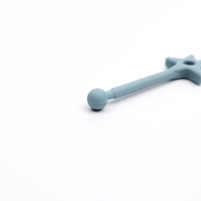 Stretchable silicone teething pacifier clip Anti Lost Safe Design