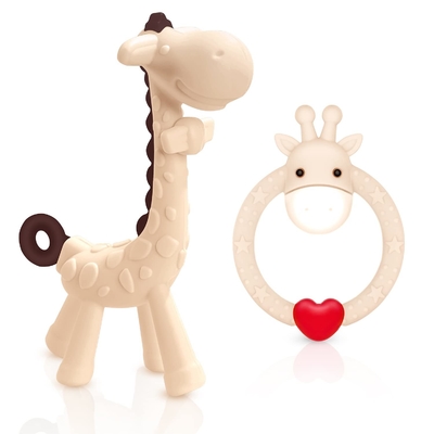 No Phthalates Allergy Allergy Friendly Silicone Teething Toy สำหรับการสำรวจทางประสาทสัมผัส