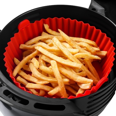 BPA ฟรีเกรดอาหาร OEM ODM Air Fryer ตะกร้าซิลิโคนปลอดภัยในเครื่องล้างจาน