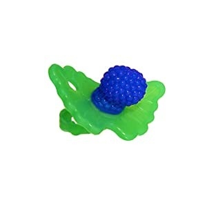 Berry Shaped Soothe Babies เจ็บเหงือก Hands Free Design ซิลิโคน Baby Teether ของเล่นสำหรับคริสต์มาส