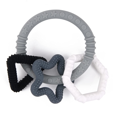 BPA Free Moulding ในยางกัดเด็กซิลิโคนกันฝุ่นสำหรับอาบน้ำเด็ก