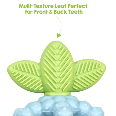 BPA Free ง่ายต่อการถือ Textured Bites Relief Teether บรรเทาอาการเจ็บเหงือกของทารก