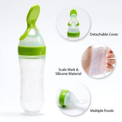 Soft Chewable Multifunctional Ease Teething เครื่องให้อาหารทารกสำหรับให้อาหารทารก