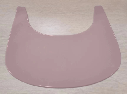 เสื่ออาหาร Stokke ซิลิโคนที่กว้างขวางล้างทำความสะอาดได้สำหรับเด็กกินเอง