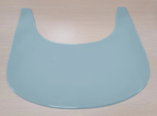 เสื่ออาหาร Stokke ซิลิโคนที่กว้างขวางล้างทำความสะอาดได้สำหรับเด็กกินเอง