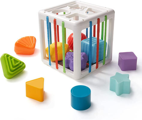 Baby Blocks เกมเรียงลูกบอลที่มีพื้นผิวสีสันสดใสสำหรับทักษะยนต์ชั้นดี Early