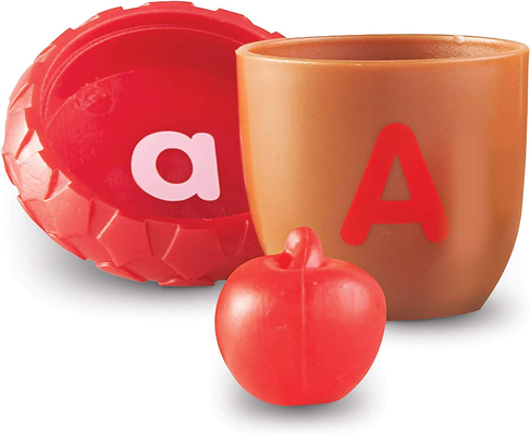 ชุดกิจกรรมการรู้จำตัวอักษร Homeschool Learning Acorns ตัวอักษรสำหรับเด็กวัยหัดเดิน