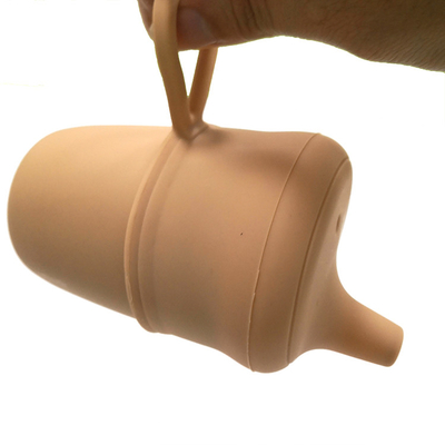 Unbreakable BPA ปลอดสารพทาเลต Sippy Cups ซิลิโคนสำหรับเด็ก Sippy Cup Lids