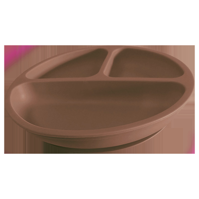เตาอบปลอดภัยดูดซิลิโคนเด็กจาน BPA ฟรีจานอาหารค่ำ FDA 300g
