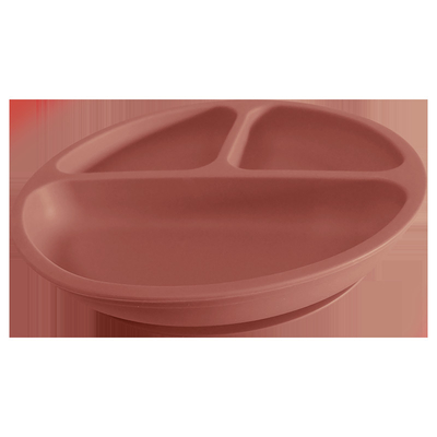 เตาอบปลอดภัยดูดซิลิโคนเด็กจาน BPA ฟรีจานอาหารค่ำ FDA 300g