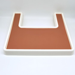 เก้าอี้สูงซิลิโคนกันลื่นเด็ก Placemats กันน้ำทนความร้อน 38X38CM