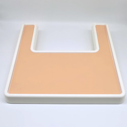 เก้าอี้สูงซิลิโคนกันลื่นเด็ก Placemats กันน้ำทนความร้อน 38X38CM