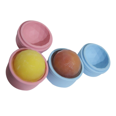 แม่พิมพ์น้ำแข็งซิลิโคนเกรดอาหาร Diamond Ball Shaped Ice Cube Tray 6.2*5.6*5cm