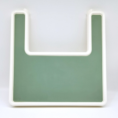 BPA ฟรี Matte Finish ซิลิโคนเก้าอี้สูง Placemat 1mm หนาตาราง Mat
