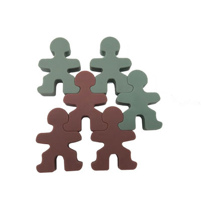 ผลิตภัณฑ์ซิลิโคนสําหรับเด็กที่มีน้ําหนักเบา ไม่เป็นพิษ มีเนื้อเยื่อเรียบ